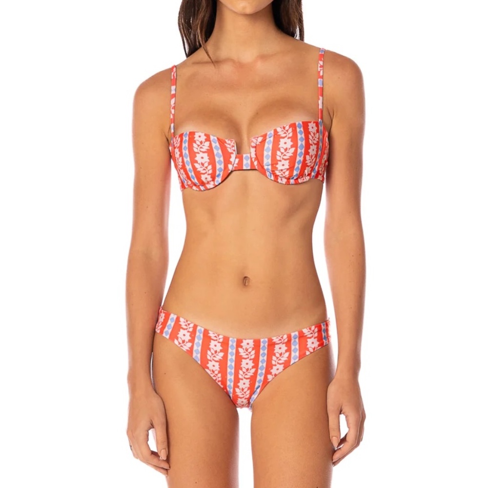 Maaji Vintage Bloom Underwire Bikini Size Medium NWT